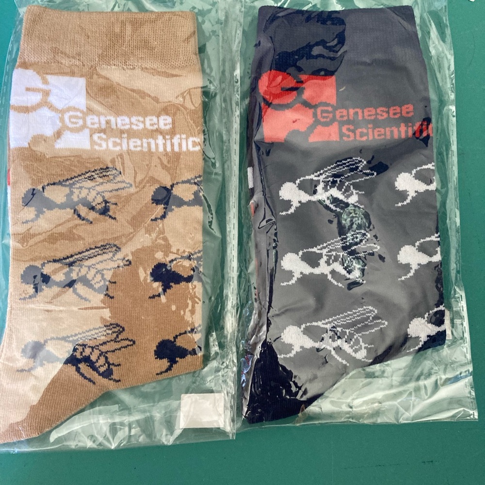 Two Pairs Genesse Scientific Socks